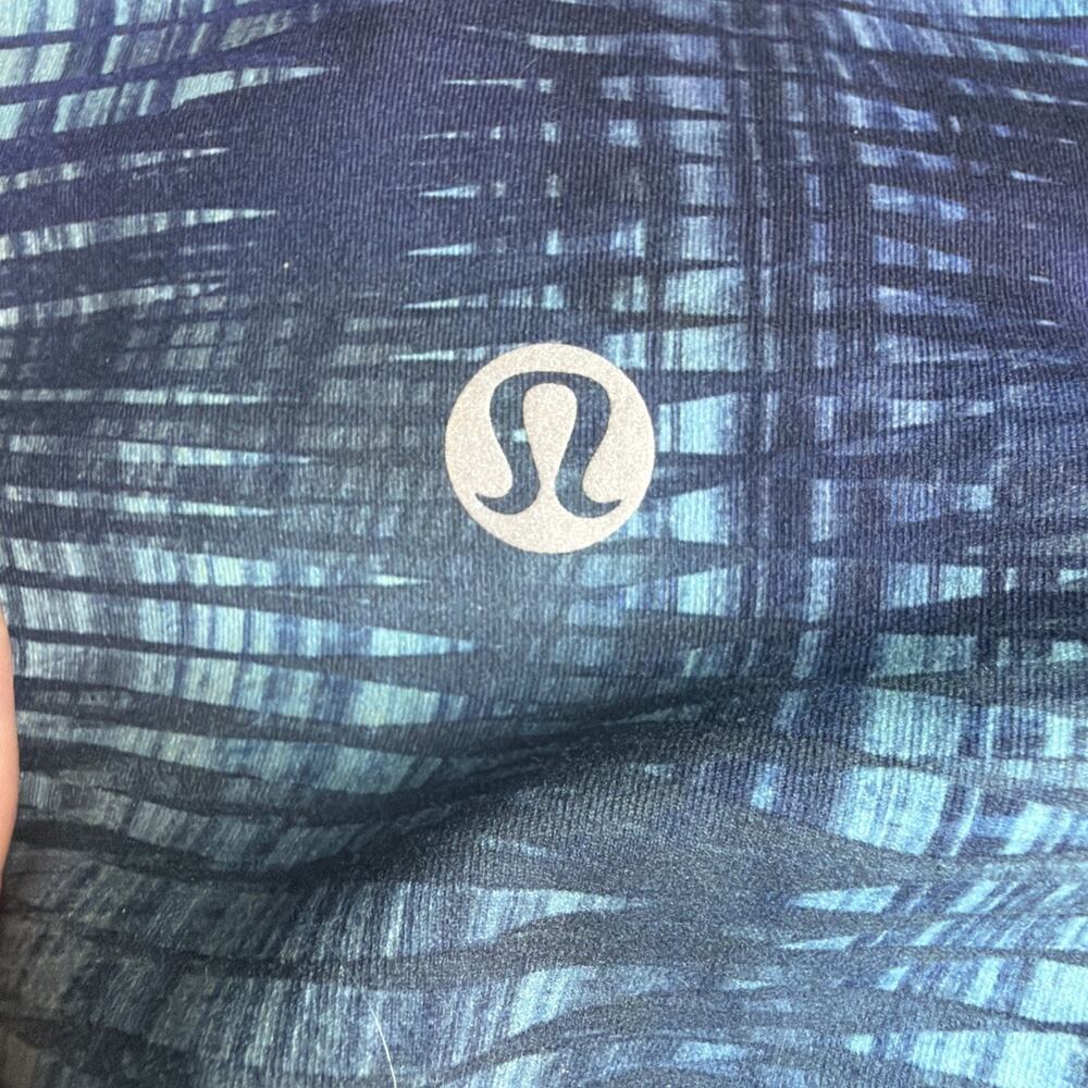 Set of Two Lululemon Wunder Train Leggings 25" Size 2 Multicolor Splatter READ - Picture 13 of 16